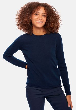 Mahogany LINE - Strickpullover - dress blue