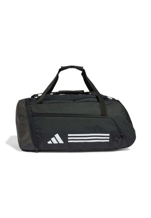 ESSENTIALS 3-STRIPES DUFFEL MEDIUM - Sports bag - black/white