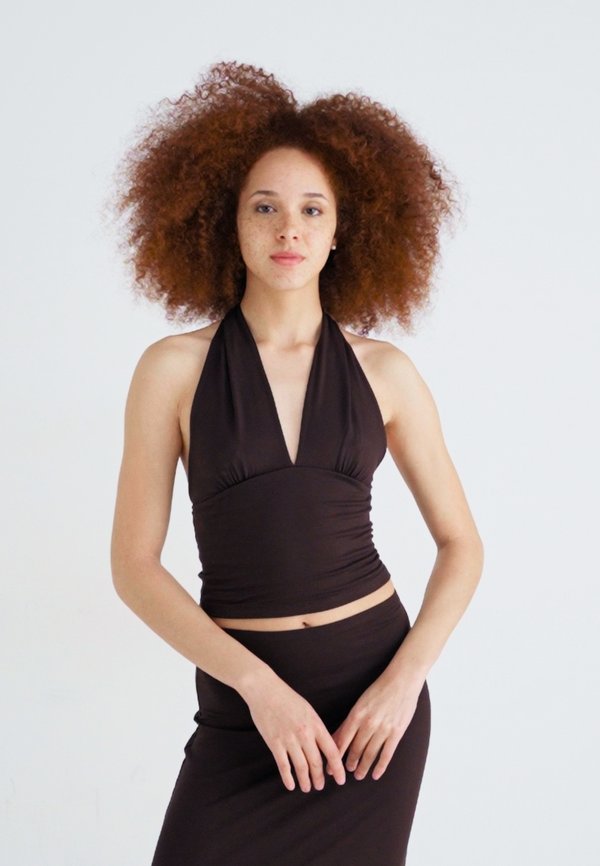 SOFT TOUCH HALTERNECK TOP - Top - mole4