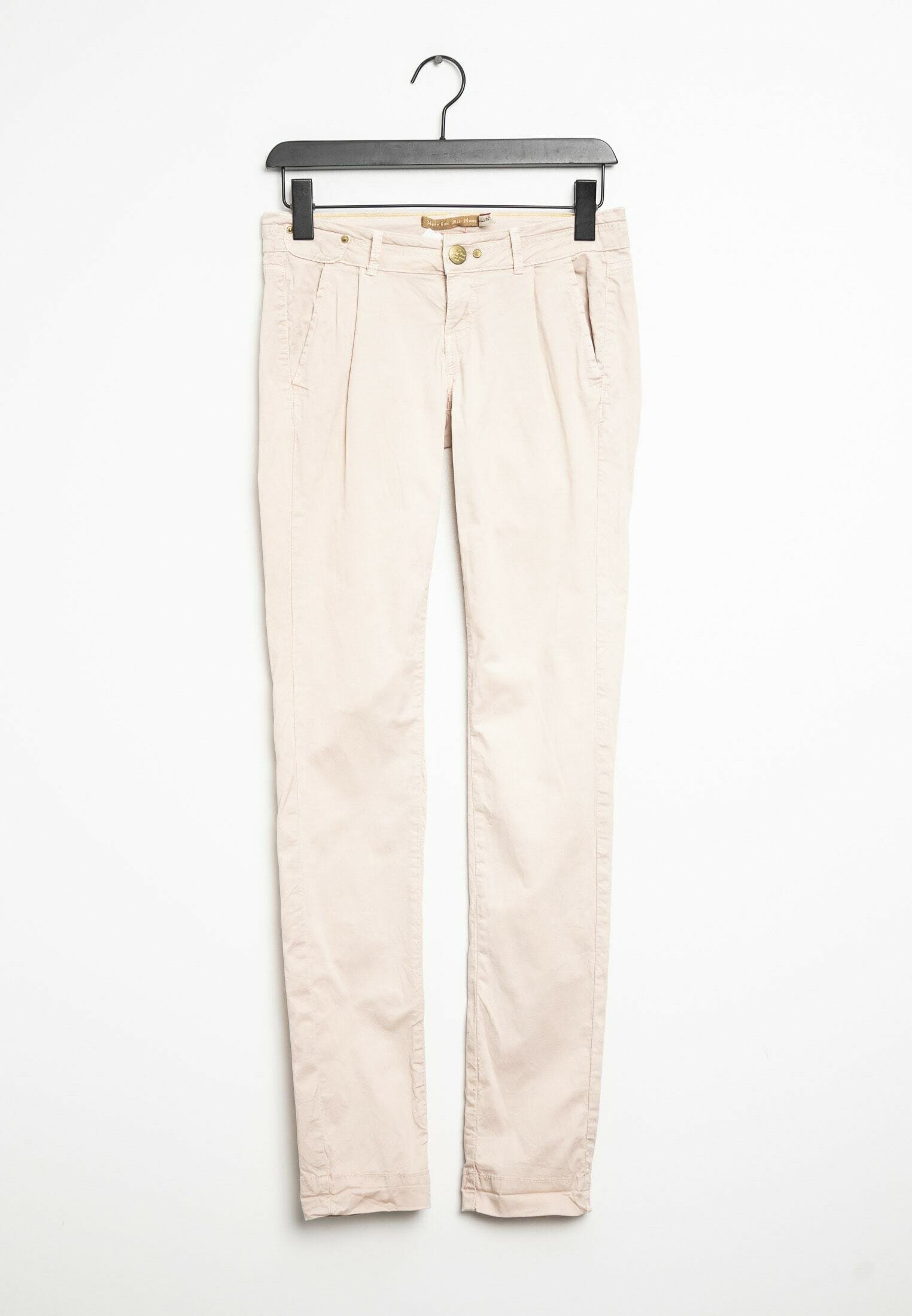 BERSHKA.Pantalones rectos beige pinzas T.32 – Hibuy market