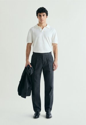 Scalpers, MOLLER SS  - Bluză polo - cream