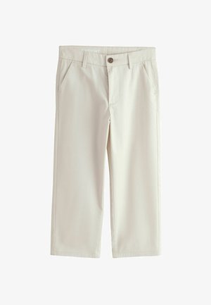 Next, REGULAR FIT - LIGHTWEIGHT CHINOS . - Stoffhose - ecru
