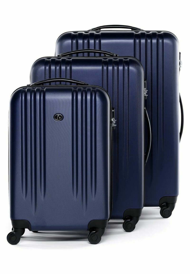 fergé 3 SET MARSEILLE - Luggage set - black - Zalando