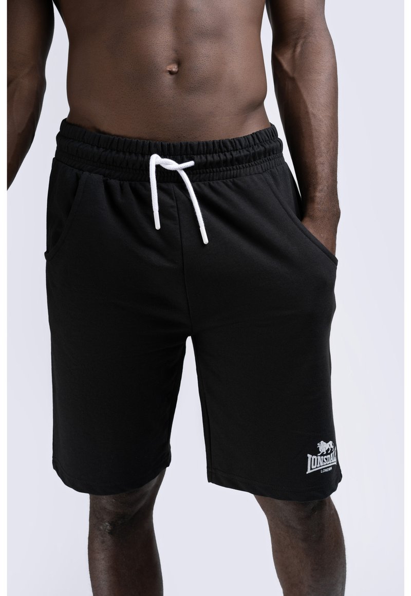 Lonsdale COVENTRY - Σορτς - black white