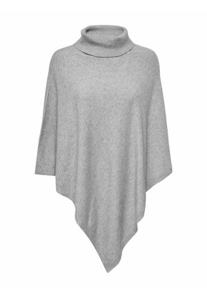 Poncho - light grey