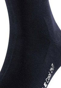FALKE 2ER PACK - COOL 24 7 TRUMPF - Calze - schwarz dunkelblau