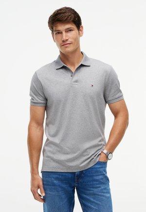 Tommy Hilfiger, SEASONAL ELEVATED ESSENTIALS - Polo - medium grey heather