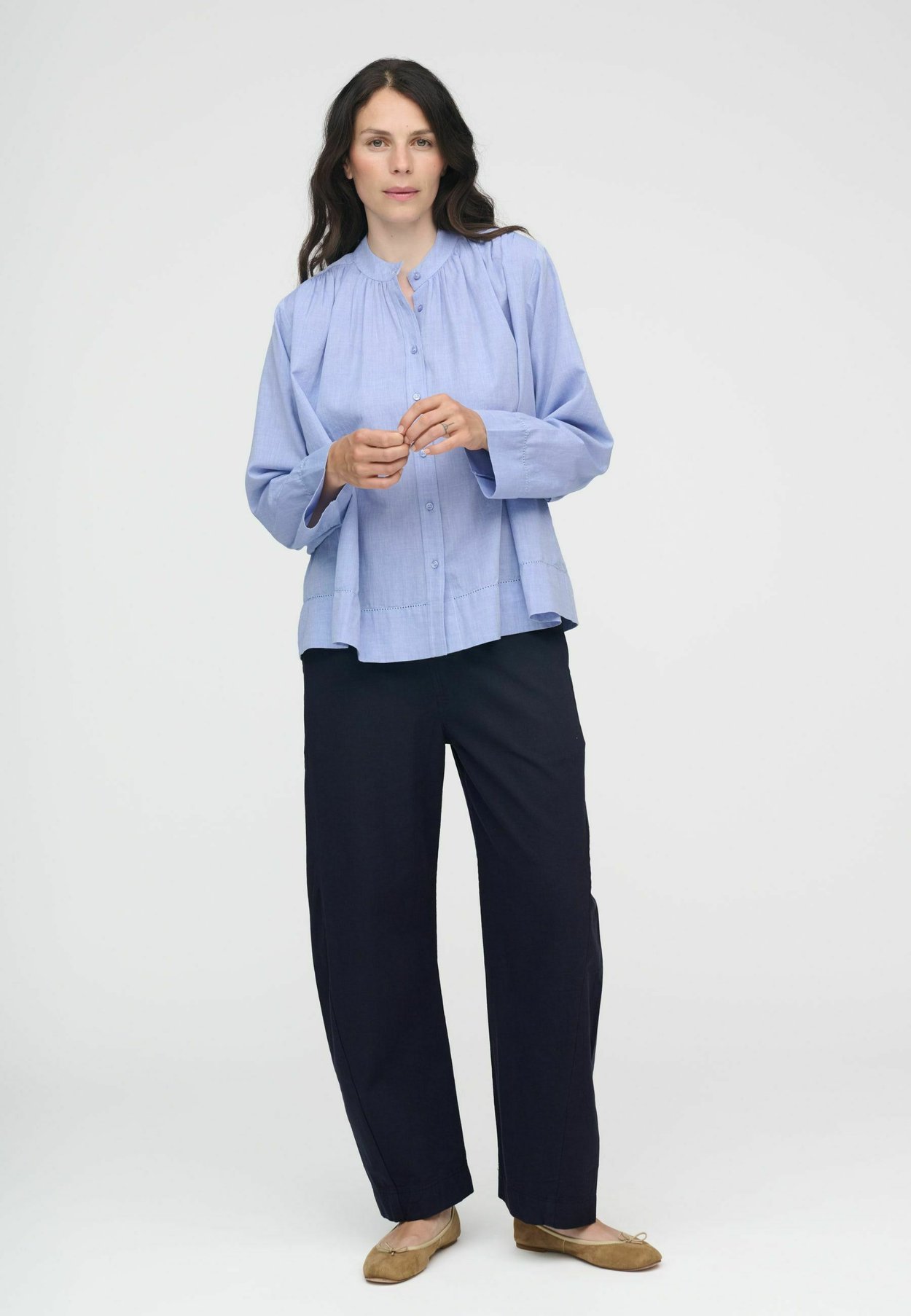 Moshi Moshi Mind July Blusa - Light Blue — vista 2