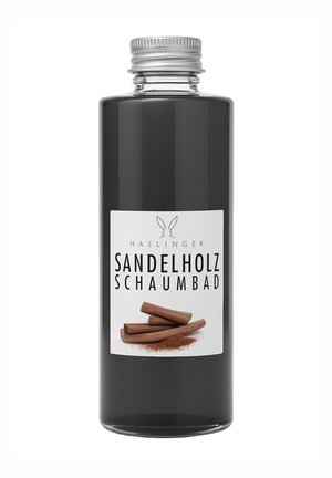 SCHAUMBAD SANDELHOLZ – WARMES WELLNESSBAD MIT BERUHIGENDEM DUFT - Schaumbad & Badezusätze - anthrazit