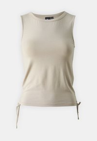 EMILY PULL STRING SHORT - Top - iced coffee