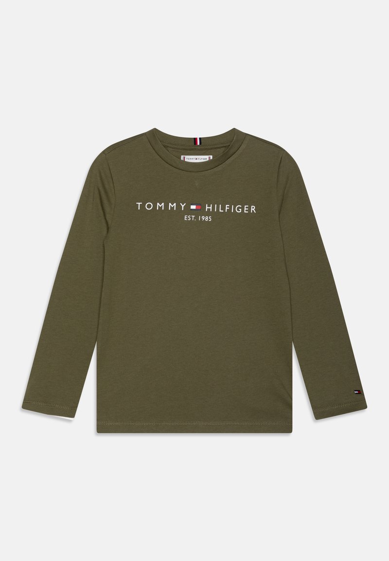 Tommy Hilfiger ESSENTIAL TEE UNISEX - Topper langermet - utility olive