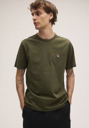 Fila, FILA APPAREL MISURINA REGULAR NECK BINDING T-SHIRT - Basic T-shirt - deep depths
