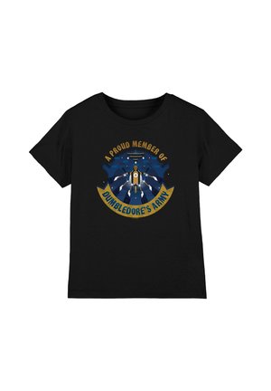 Cotton Soul, HARRY POTTER A PROUD MEMBER OF DUMBLEDORE'S ARMY UNISEX - Print T-shirt - black