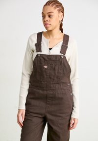 Dickies CLASSIC BIB  - Hängselbyxor - dark brown