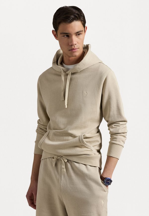 LOOPBACK HOODIE - Hoodie - beige