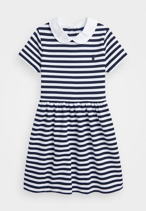 STRIPED PONTE DRESS - Jersey dress