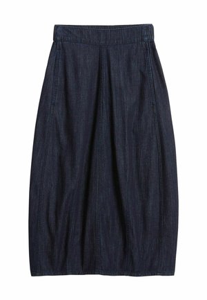 kay/day, BARREL DENIM SKIRT - Maxi skirt - dark denim