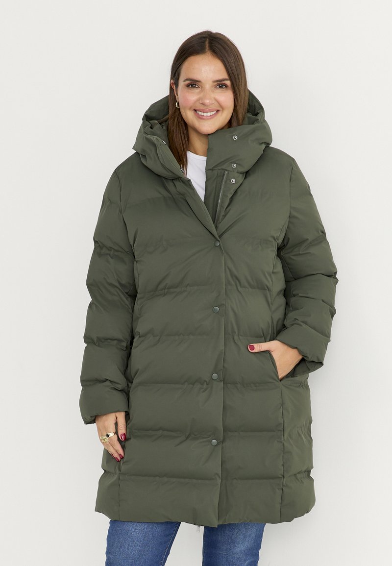 Cellbes of Sweden WITH FEEL - Wintermantel - dark green