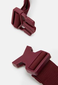 Nike Sportswear HERITAGE WAISTPACK UNISEX - Bolsa de cintura - dark beetroot/dark beetroot/pink oxford