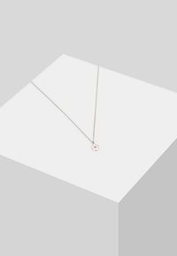 Elli SPARKLING FLOWER CHARM - MIT KRISTALLEN VON SWAROVSKI® - Halskæder - silberfarben
