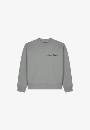 Mira Paris, BASIC SUPERHEAVY OVERSIZED BOXY - Sweatshirt - mottled grey