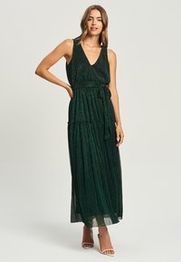 CHANCERY - LOTTY - Maxi dress - plisse emerald metallic Thumbnail Image 1