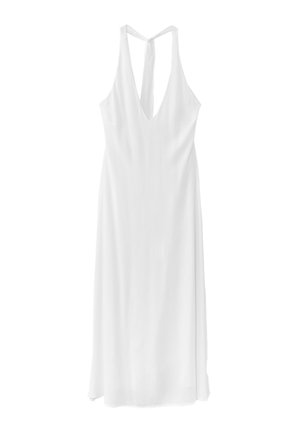 Stradivarius, Robe longue - white