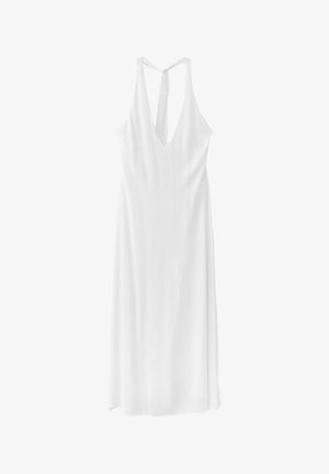 Stradivarius, Robe longue - white