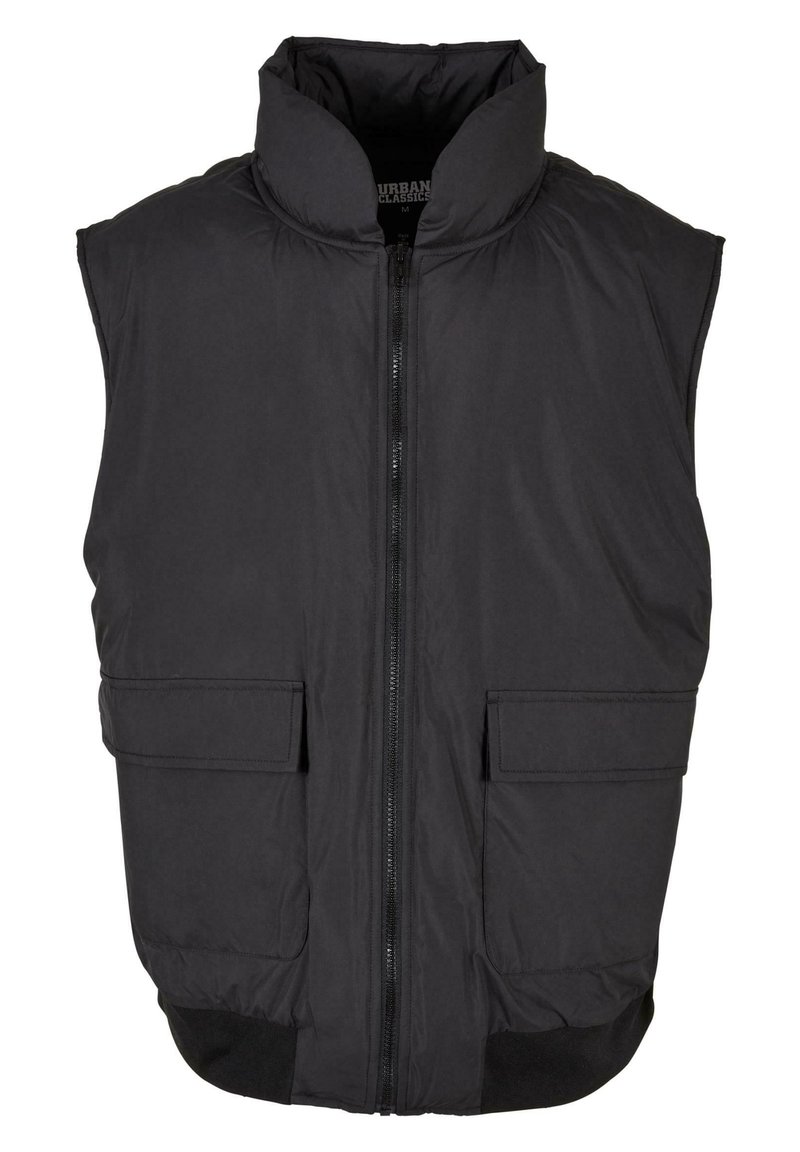 Urban Classics Bodywarmer zwart