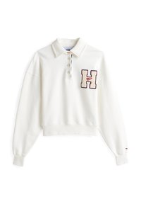 GRAPHIC HWK POLO - Felpa - antique white