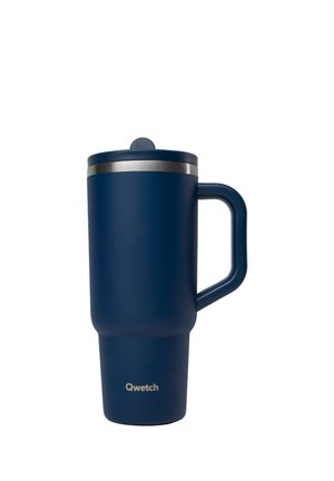 Qwetch, QWETCH TRAVEL CUP ISOTHERME BOUCHON ÉTANCHE UNISEX - Bidon - marine