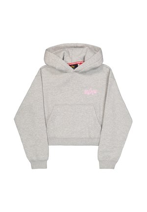 Alpha Industries, RIOT HOODIE W - Felpa con cappuccio - grey heather