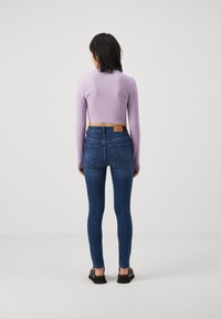 Gina Tricot Petite - HIGH WAIST - Jeans Skinny Fit - dark blue Thumbnail-Bild 1