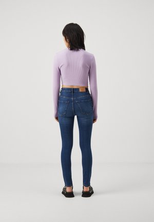 HIGH WAIST - Jeans Skinny Fit - dark blue