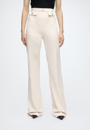 Elisabetta Franchi, WOMEN PANT - Pantaloni - milk