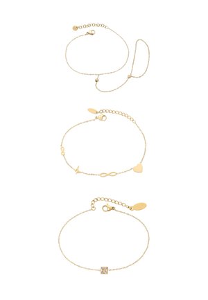 SET - Armbånd - gold-coloured