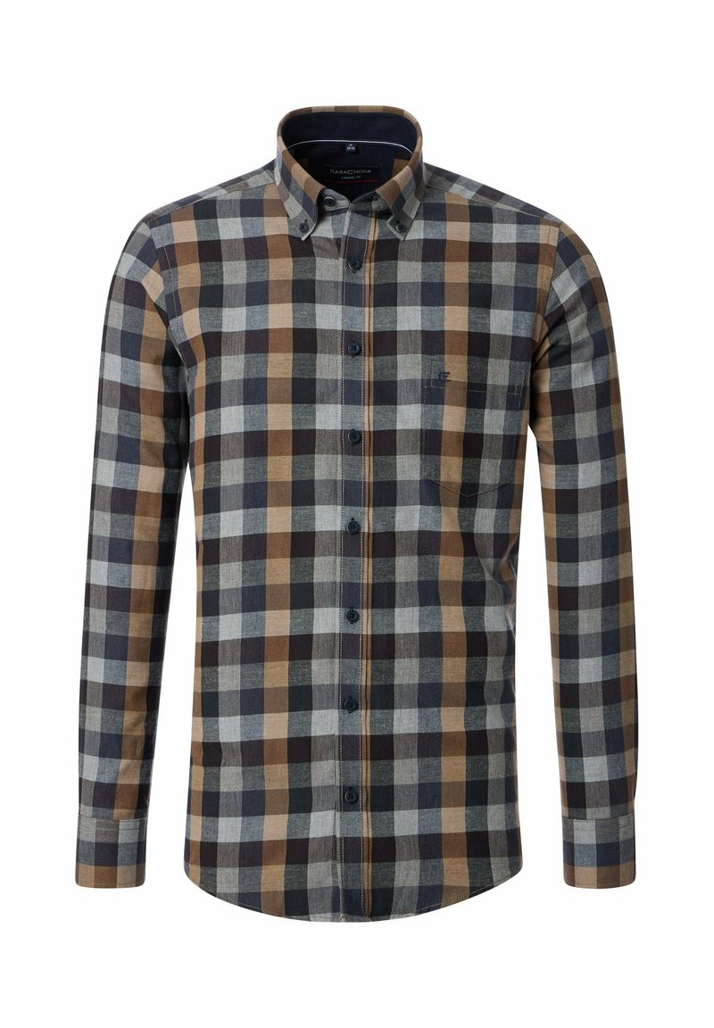 CASAMODA KARIERT CASUAL FIT - Overhemd - dunkelblau