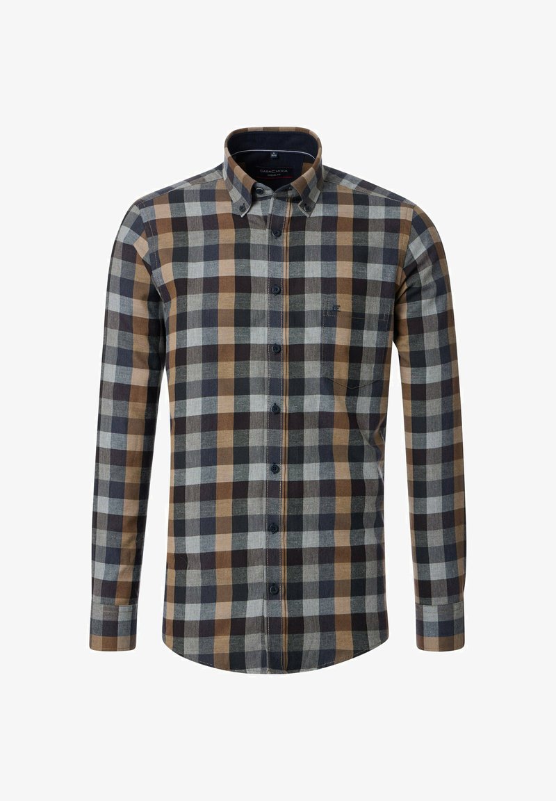 CASAMODA KARIERT CASUAL FIT - Overhemd - dunkelblau