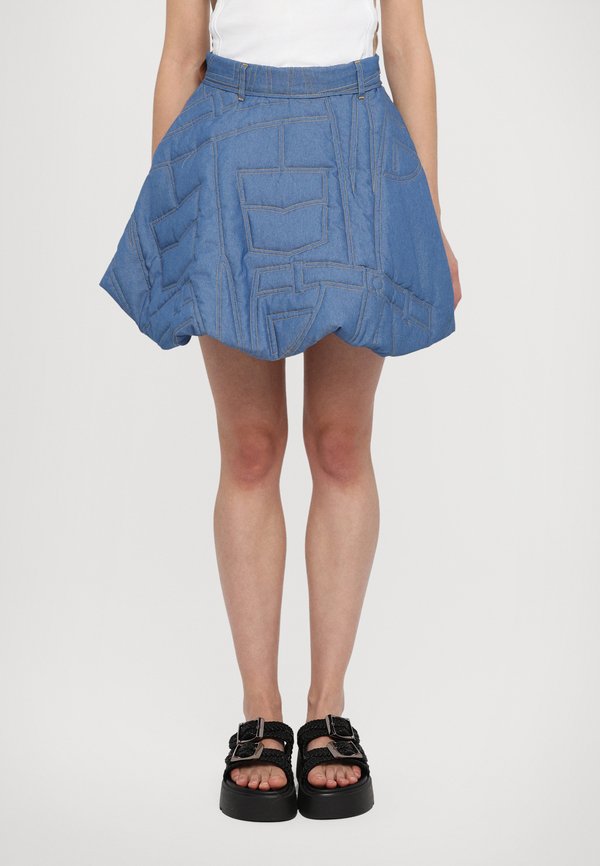 QUILTED MINI SKIRT - Mini skirt