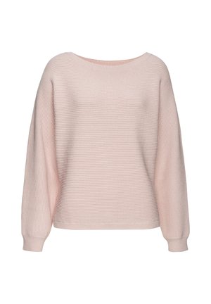 RUNDHALS - Pullover - altrosa