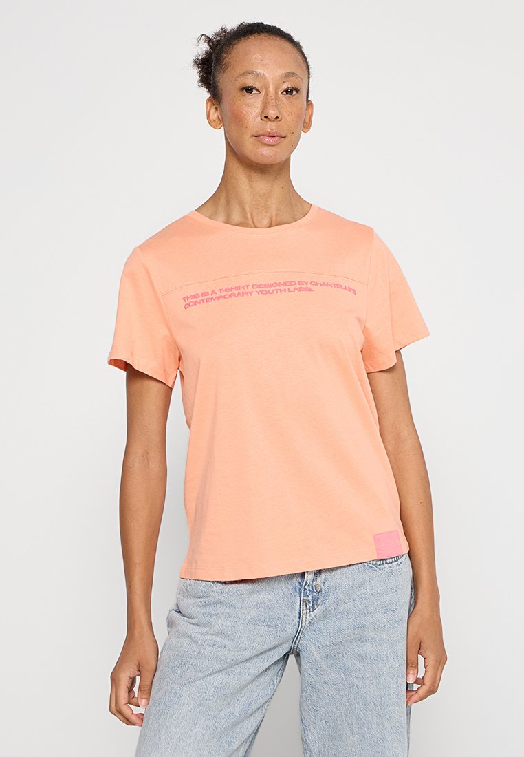 Passionata T-shirt print abrikoos Passionata T-shirt print abrikoos