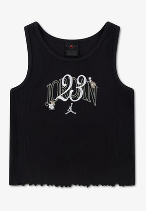 FLOWER OF FRIENDSHIP TANK - Topper - black