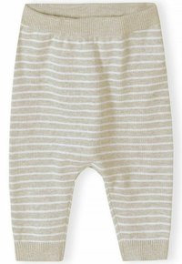 MINOTI KNITTED JUMPER AND PANTS SET - Pulover - beige