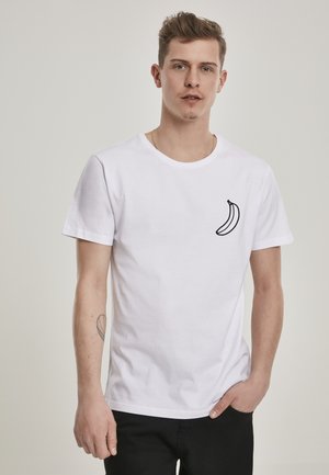 BANKSY - T-shirt con stampa - white
