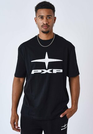 POLARIS - Print T-shirt - noir
