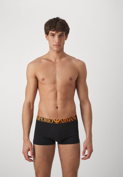 Emporio Armani PARIGAMBA 3 PACK - Boxer alsónadrág - black