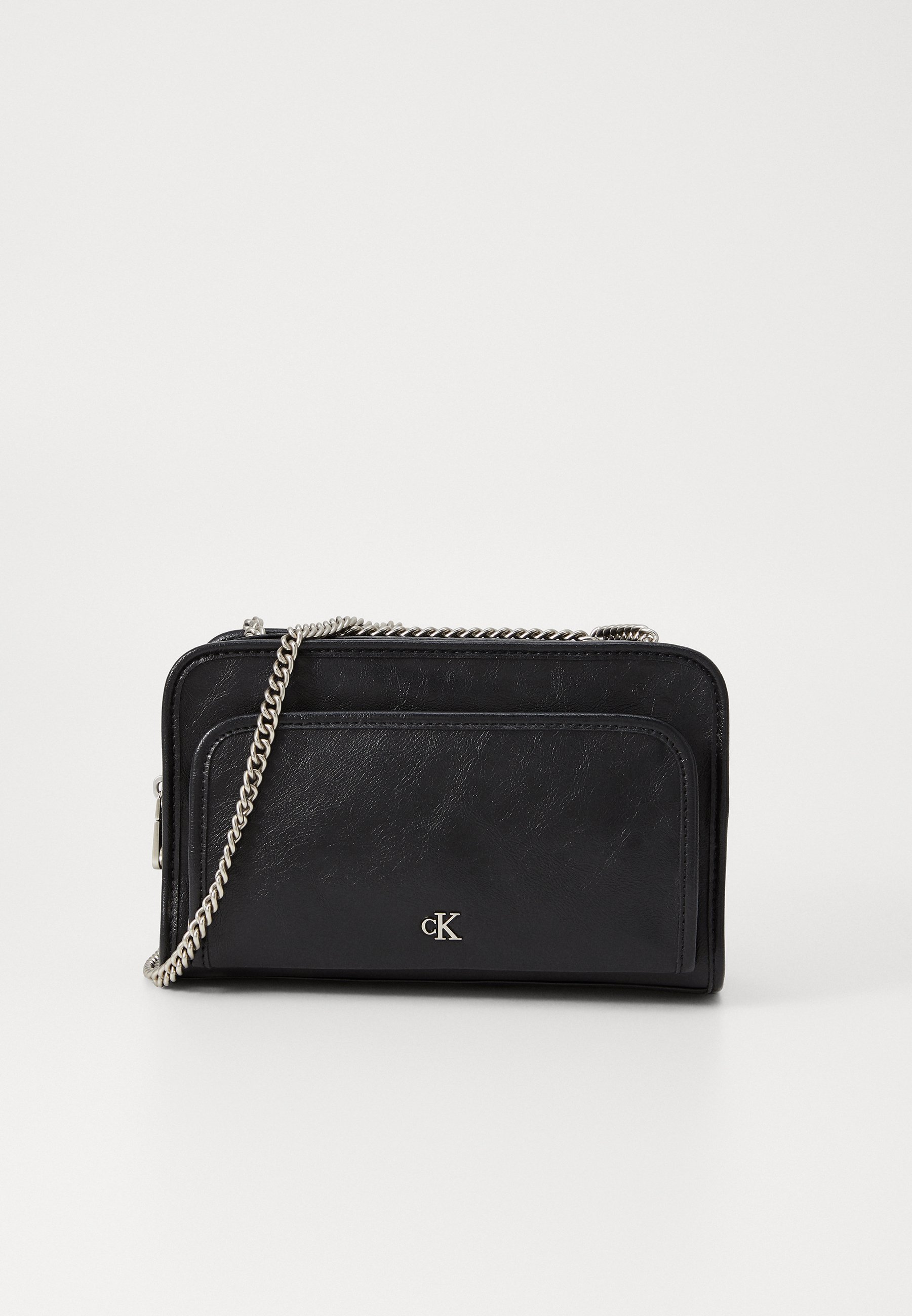 Calvin Klein Jeans UTILITY ZIP CAMERA BAG Cross body bag black
