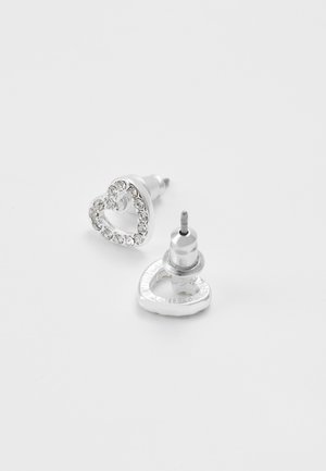Earrings - silver-coloured