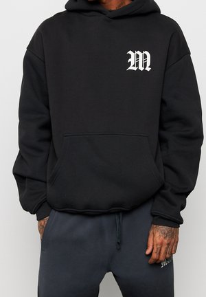 Jersey con capucha - black