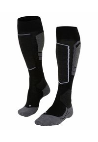 FALKE ADVANCED - Calzettoni - black mix